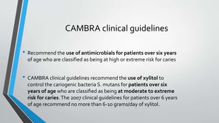 Caries risk assesment | PPTX