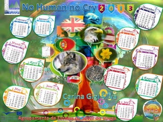NHNC 2013 calendar by Carina Silva