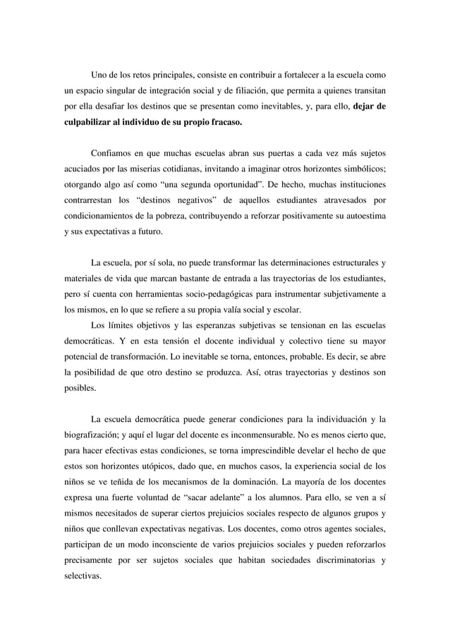 Carina Kaplan Por La Inclusion Educativa PPT