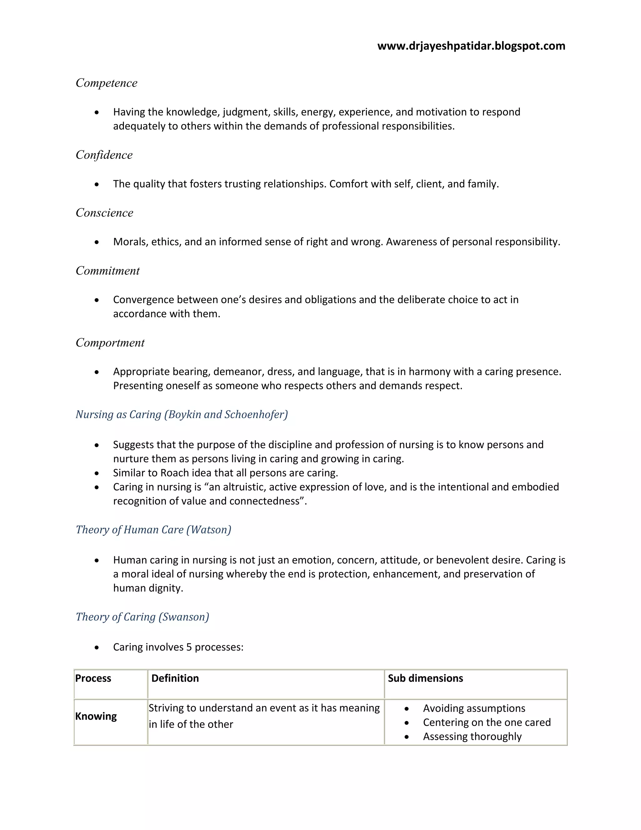 Caring | PDF