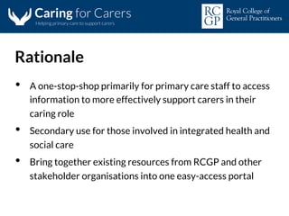 Introducing Caring for Carers | PDF