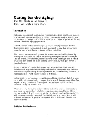 Caring for the Aging: Home Care Sonoma County | PDF
