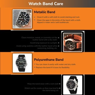 Tips for your Seiko Watch