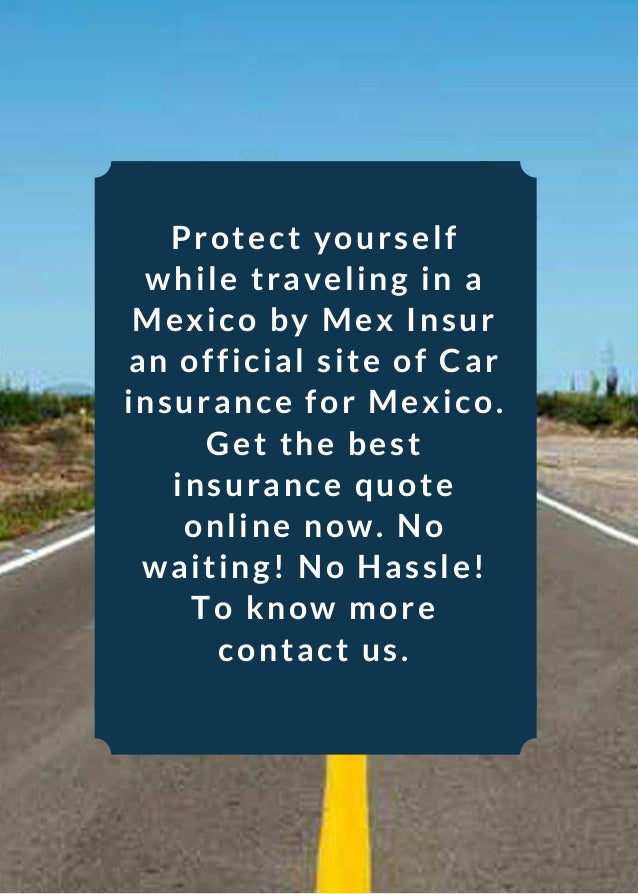 Car insurance for mexico