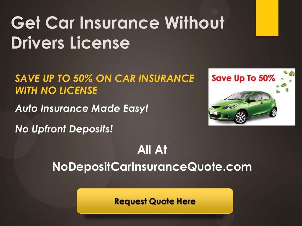 Get Cheap Car Insurance Without Drivers License With Full Coverage