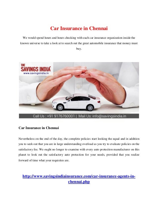 Car Insurance in Chennai