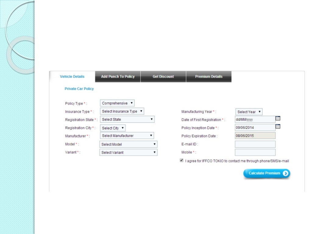Car insurance industry process flow