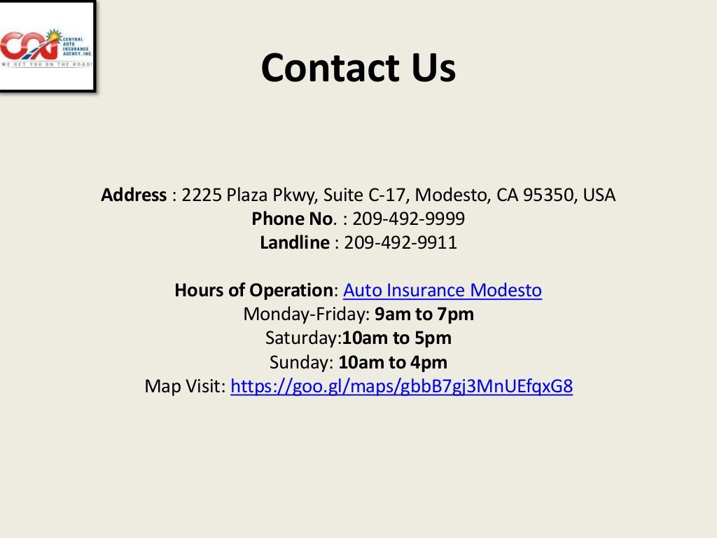 Car Insurance Modesto Car Insurance Modesto