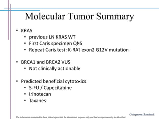 Caris Centers of Excellence Virtual Molecular Tumor Board - June 29 ...