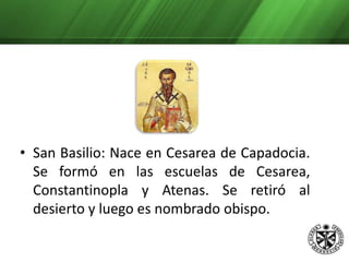 San Jerónimo: Nació en Dalmacia (actual Yugoslavia) en el 347. De cultura latina. Se hizo monje en el monasterio de Belén de Judá. Consagró su vida al estudio e interpretación de las Sagradas Escrituras.    Tradujo la Biblia del hebreo y del griego al latín. Consejero del papa san Dámaso. Por su influencia, el Papa promulga el Decreto de Dámaso, que aprueba la lista de los libros de la Biblia, tanto del AT como del Nuevo Testamento.