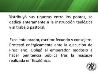 Carisma, doctrina y pastoreo