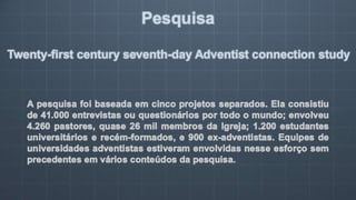 A carismatização do adventismo