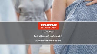The Authentic Finnish Sauna Experience - by Carita Harju from Sauna From Finland