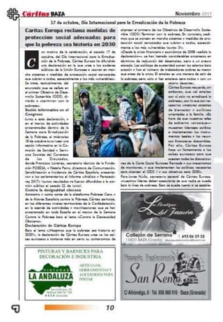 Cáritas noviembre 17