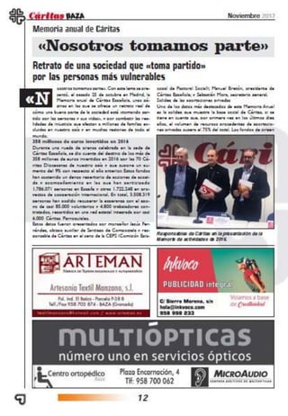 Cáritas noviembre 17