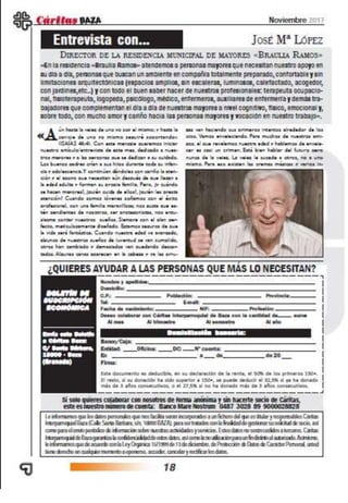 Cáritas noviembre 17