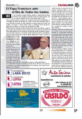 Cáritas noviembre 17