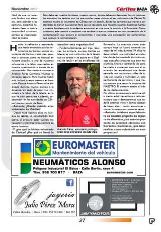 Cáritas noviembre 17