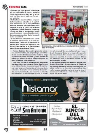 Cáritas noviembre 17