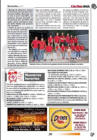 Cáritas noviembre 17