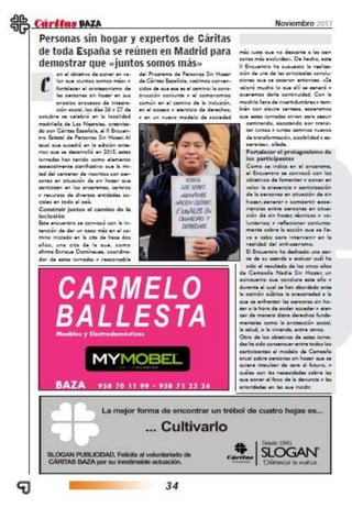 Cáritas noviembre 17