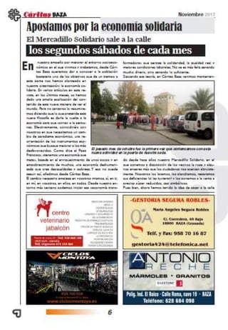 Cáritas noviembre 17