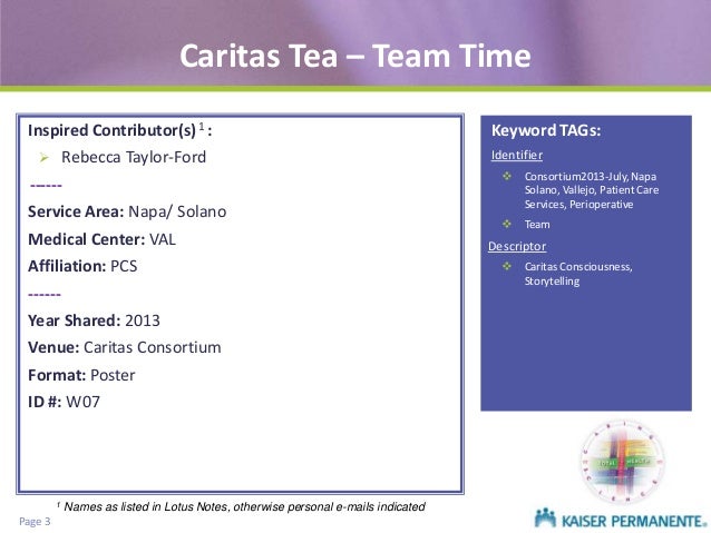 Caritas final essay example picture