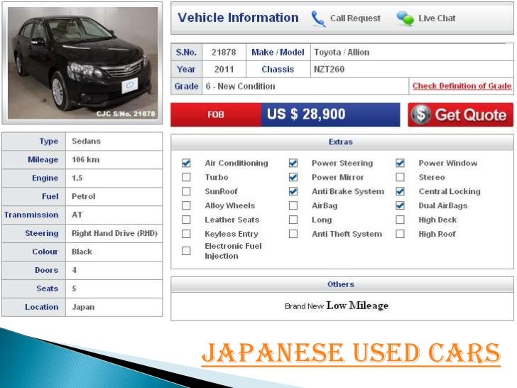 Japanese Used Cars, Car Junction Co Ltd.