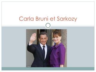 Carla Bruni et Sarkozy 