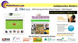   	
   	
   	
  	
  
2015	
  Spring	
  UA	
  Eller	
  School	
  Project	
  –	
  SASH	
  Report	
  
Collabora(on	
  MaKers	...