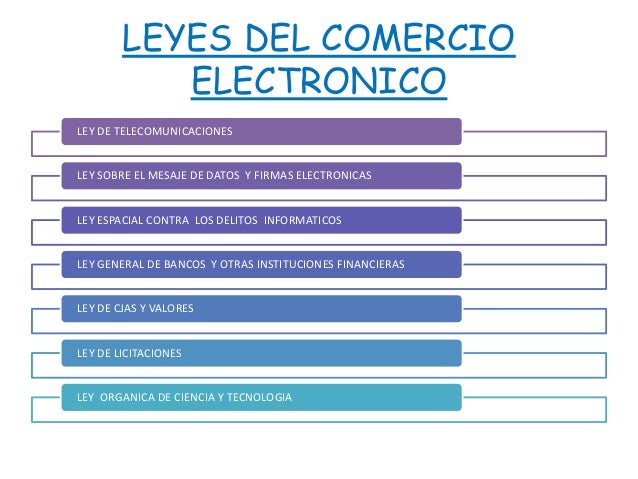 Ley de Comercio Electrónico