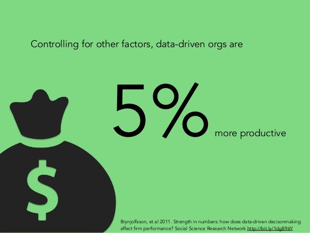 creating a data driven organization pdf