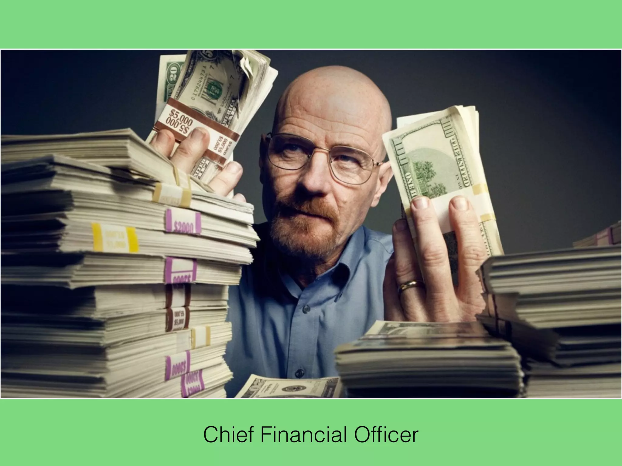 Chief Financial Ofﬁcer
 