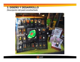 3. DISEÑO Y DESARROLLO
Descripción del pack ecodiseñado
 