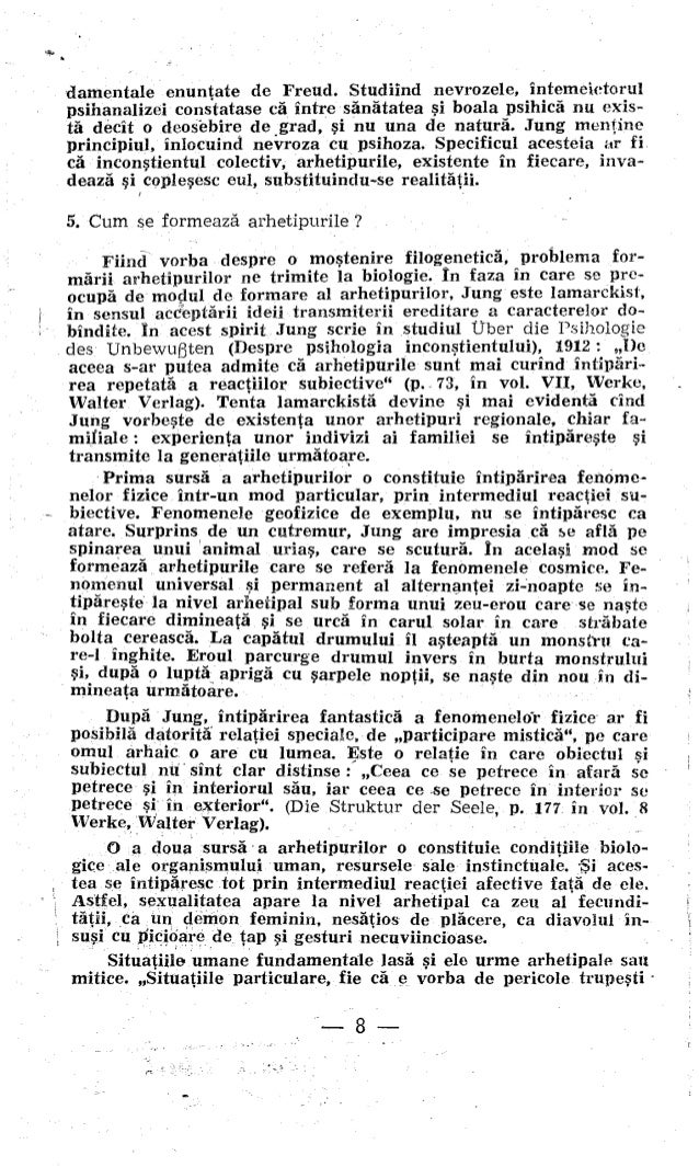 Carl Gustav Jung In Lumea Arhetipurilor