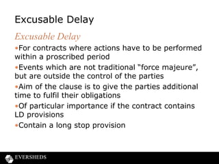 Frustration of Contracts and Force Majeure clauses | PPT