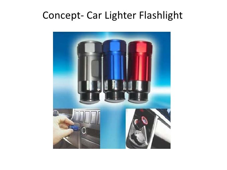 Direct Importing Car Lighter Flashlight