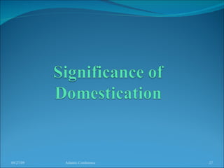 09/27/09 Atlantic Conference 