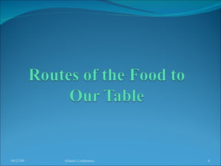 09/27/09 Atlantic Conference 