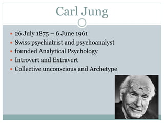 Carl Gustav Jung - Jungian Analysts of Washington Association