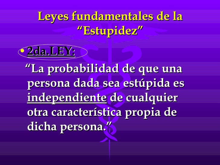 Carlo M.Cipolla "La estupidez"