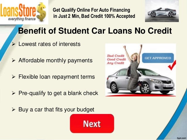 Car Loan for Students with No Credit - Car Loan For StuDents With No CreDit 3 638