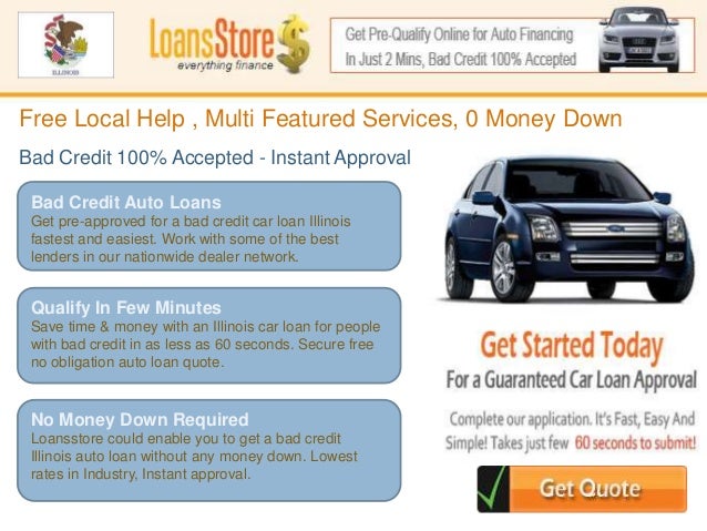 Car Loans for Bad Credit in Illinois