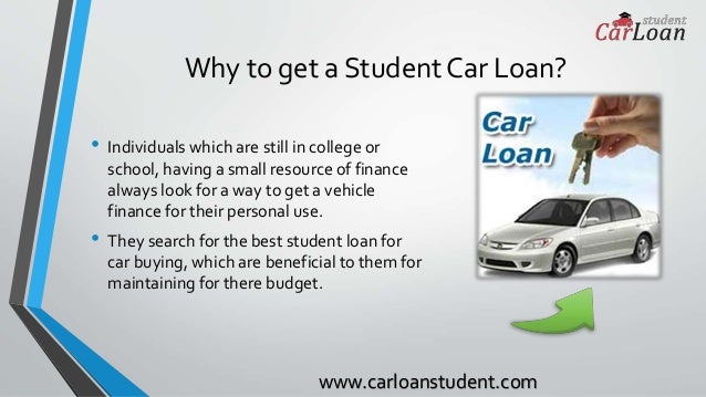 can students get car loans