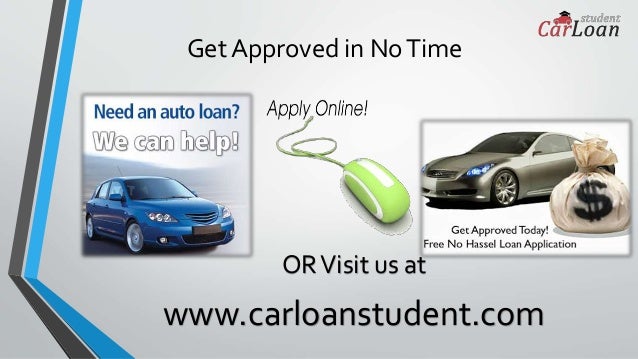 can students get car loans