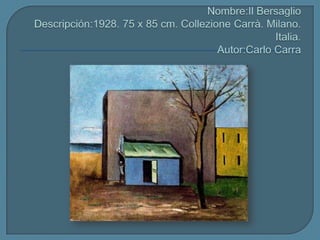 Nombre:IlBersaglioDescripción:1928. 75 x 85 cm. CollezioneCarrà. Milano. Italia.Autor:CarloCarra