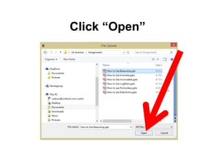 Click “Open”
 