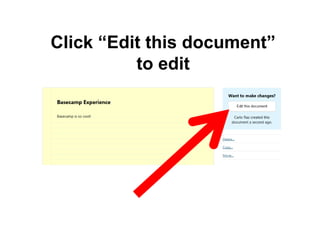 Click “Edit this document”
to edit
 