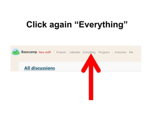 Click again “Everything”
 