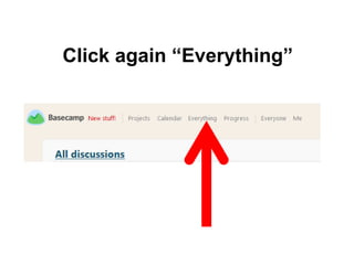 Click again “Everything”
 